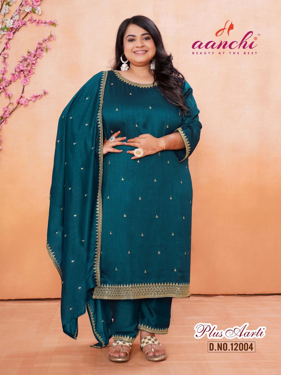 Aanchi PLUS AARTI KURTI wholesale catalog
