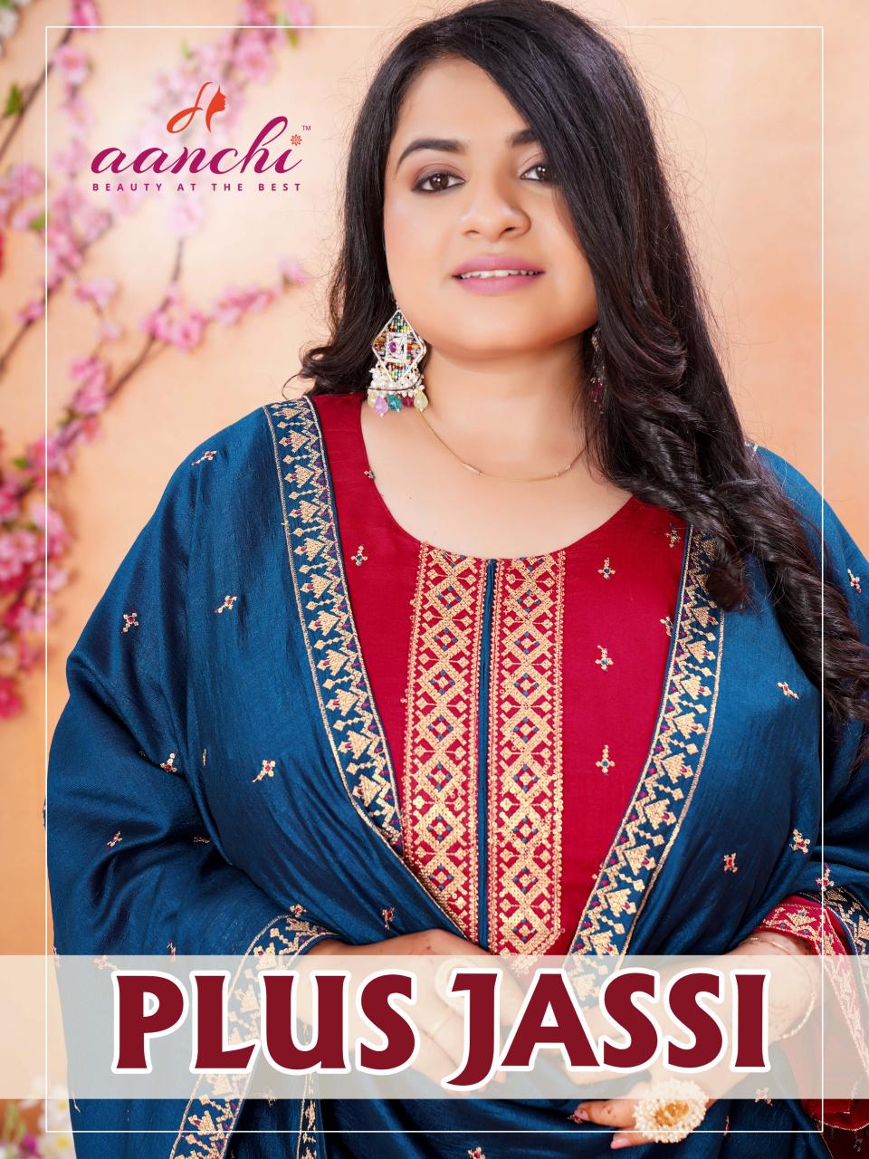 Aanchi PLUS JASSI KURTI Wholesale catalog