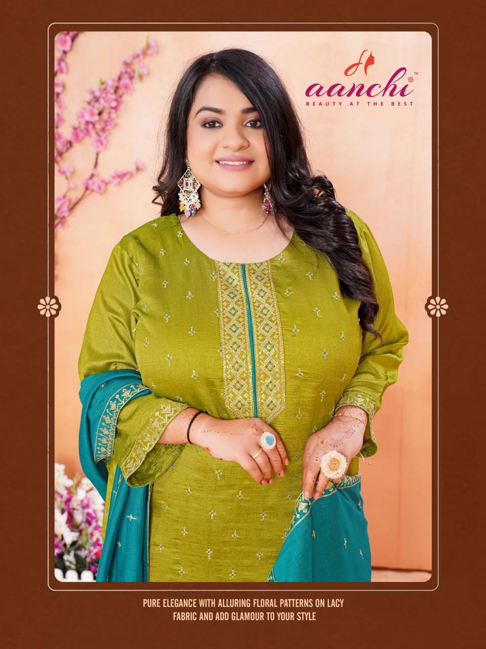 Aanchi PLUS JASSI KURTI Wholesale catalog