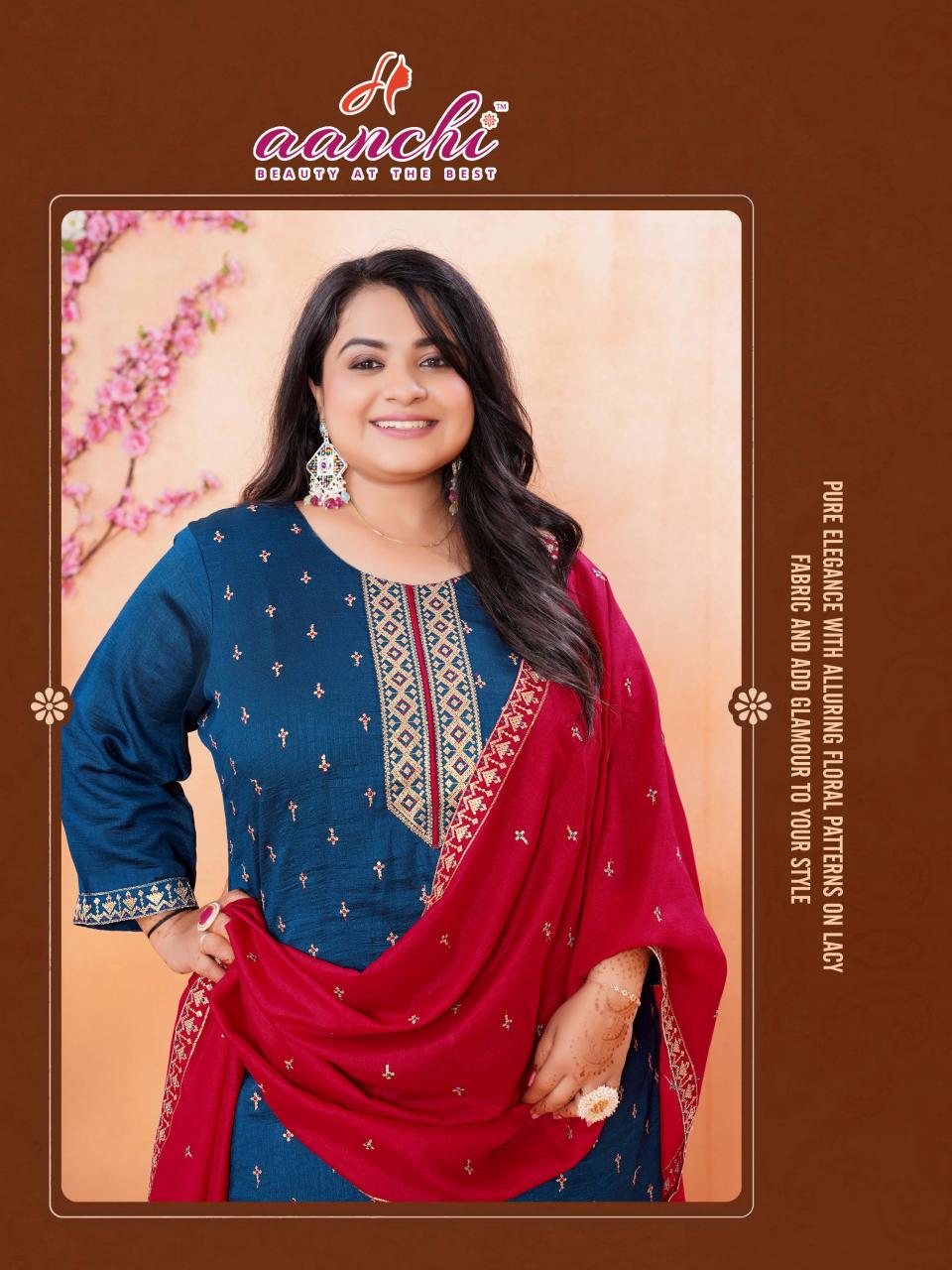 Aanchi PLUS JASSI KURTI Wholesale catalog
