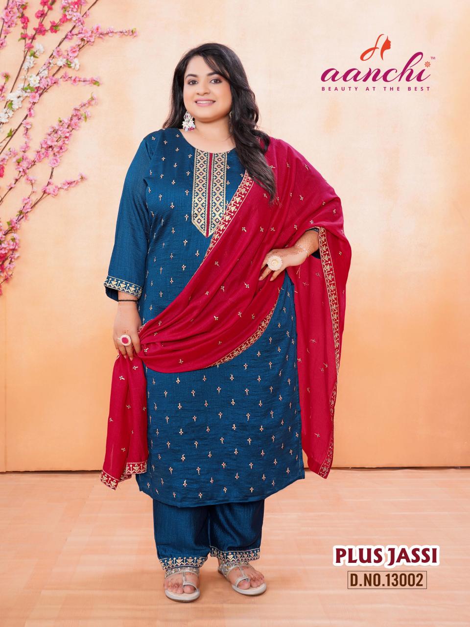 Aanchi PLUS JASSI KURTI Wholesale catalog