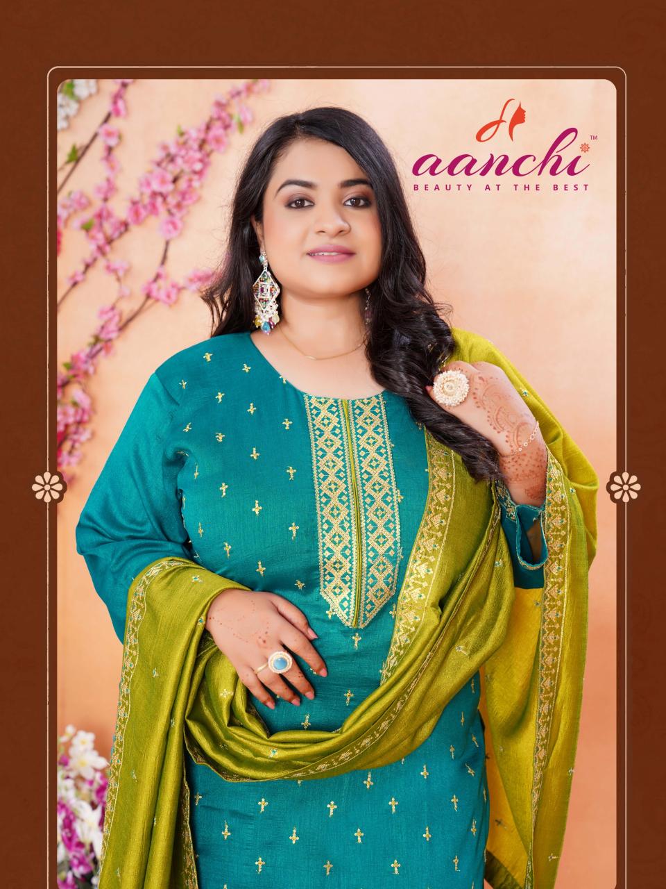 Aanchi PLUS JASSI KURTI Wholesale catalog