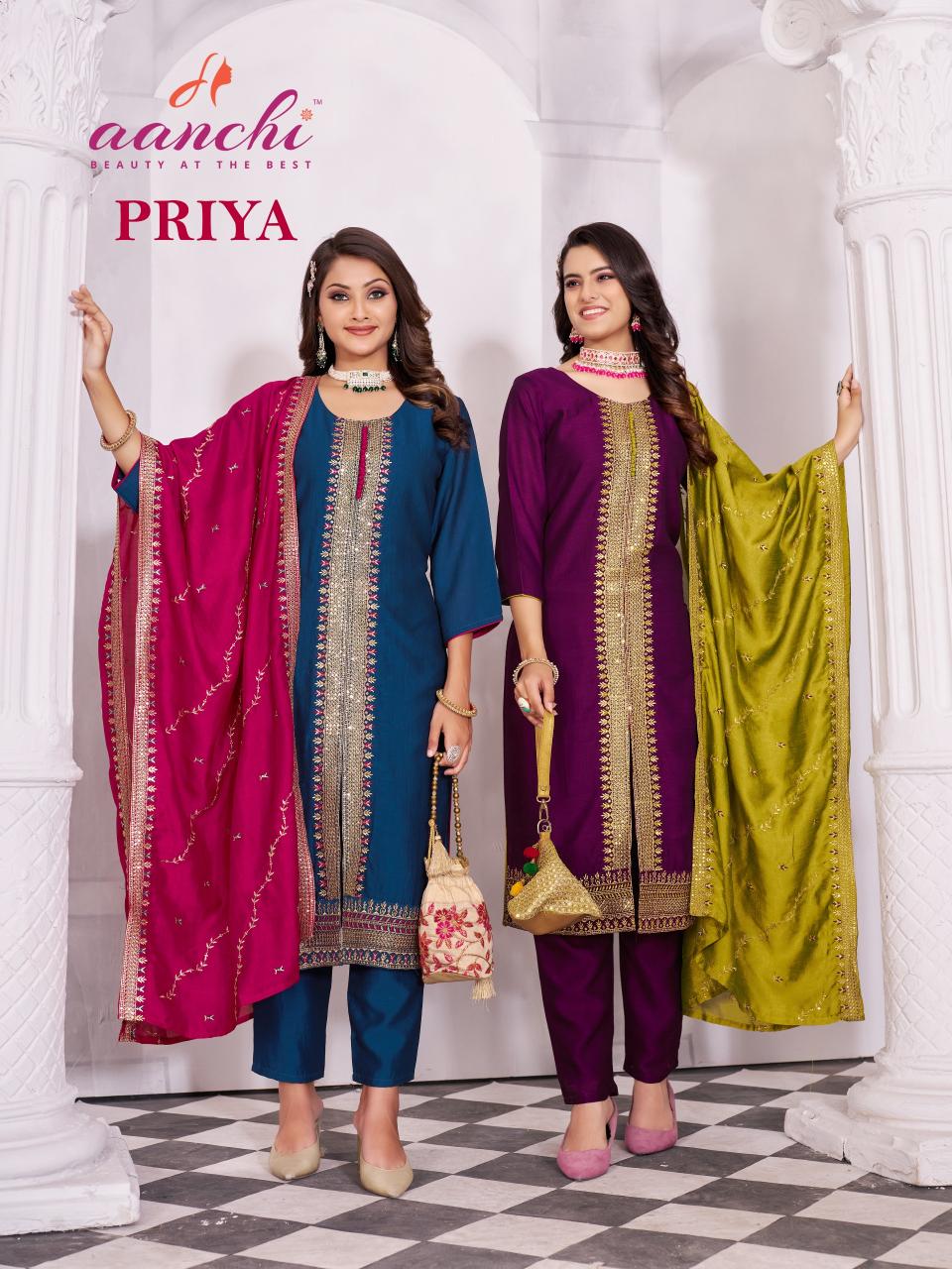 Aanchi PRIYA-2.0 KURTI Wholesale catalog