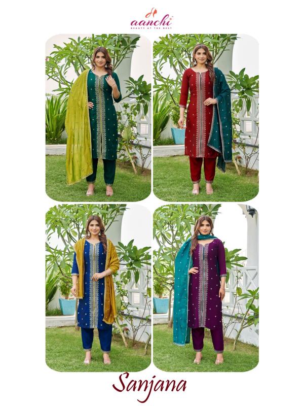 Aanchi SANJANA Kurti Wholesale catalog