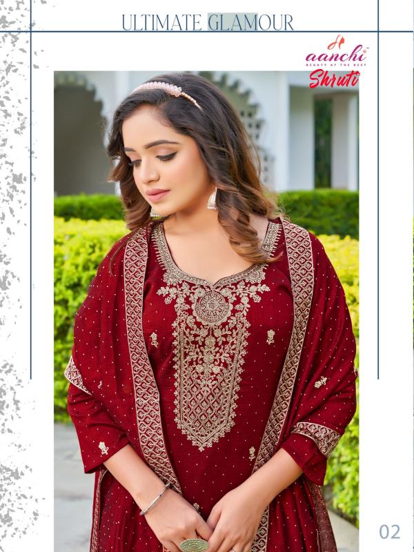 Aanchi SHRUTI KURTI Wholesale catalog