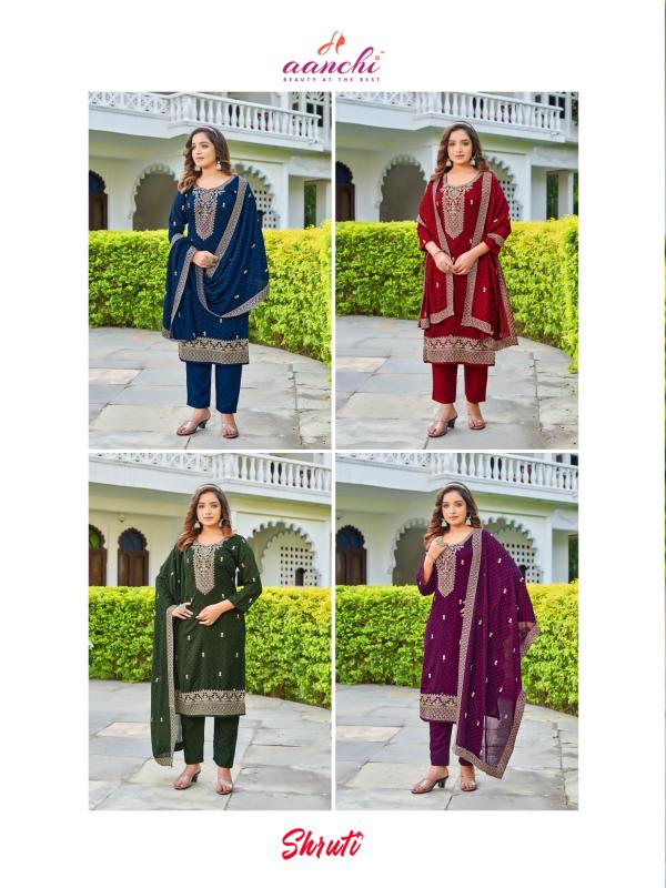 Aanchi SHRUTI KURTI Wholesale catalog