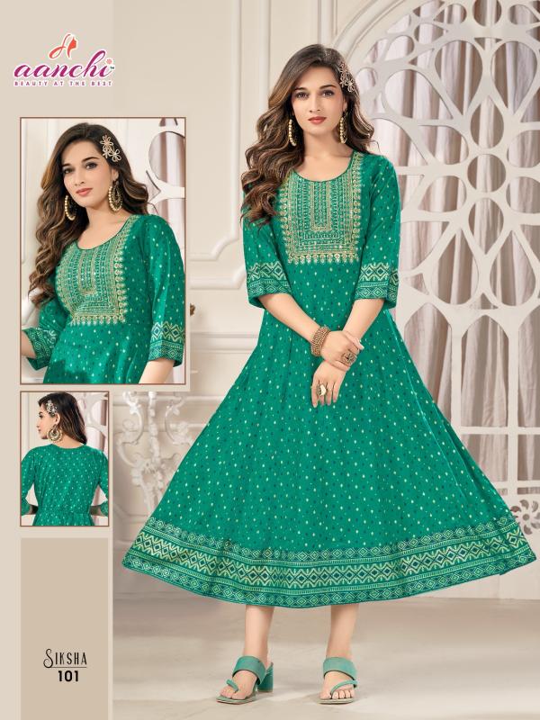 Aanchi  SIKSHA kurti wholesale catalog