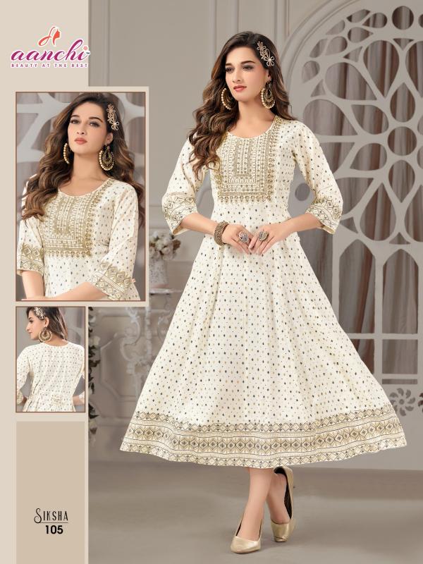 Aanchi  SIKSHA kurti wholesale catalog