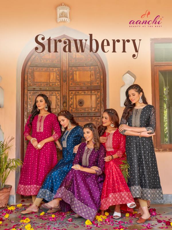 Aanchi STRAWBERRY Kurti Wholesale catalog