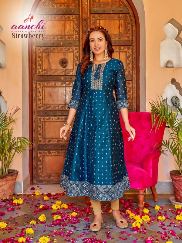 Aanchi STRAWBERRY Kurti Wholesale catalog