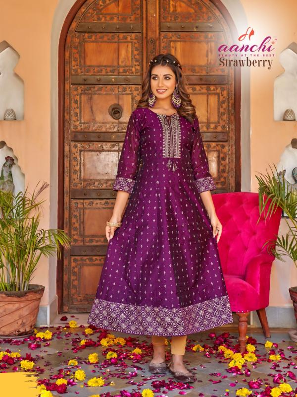 Aanchi STRAWBERRY Kurti Wholesale catalog