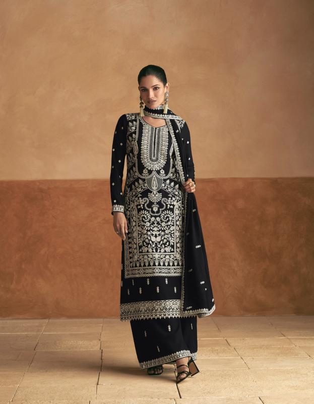 Aashirwad Meraki Chinnon Silk Premium Suits wholesale catalog