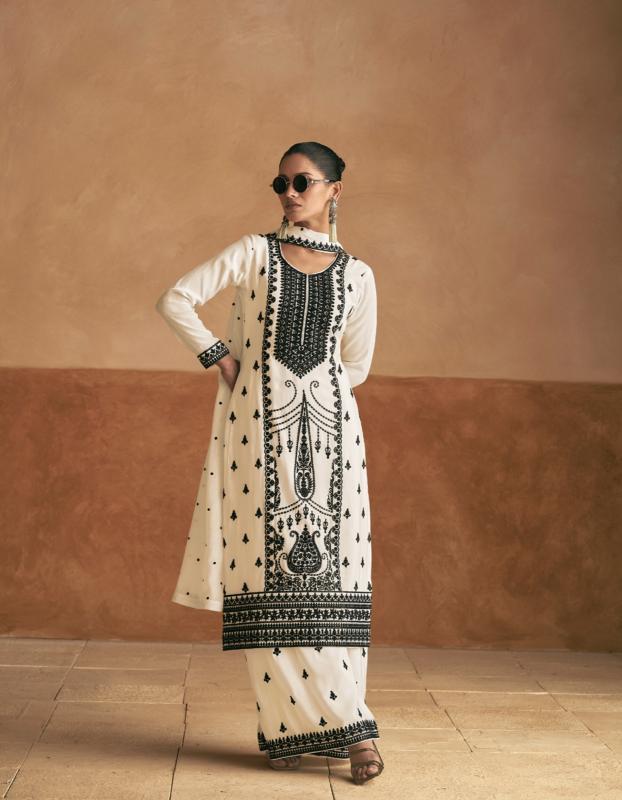 Aashirwad Meraki Chinnon Silk Premium Suits wholesale catalog