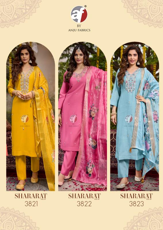 Anju Fabrics Shararat 7 Viscose Modal Kurti wholesale catalog