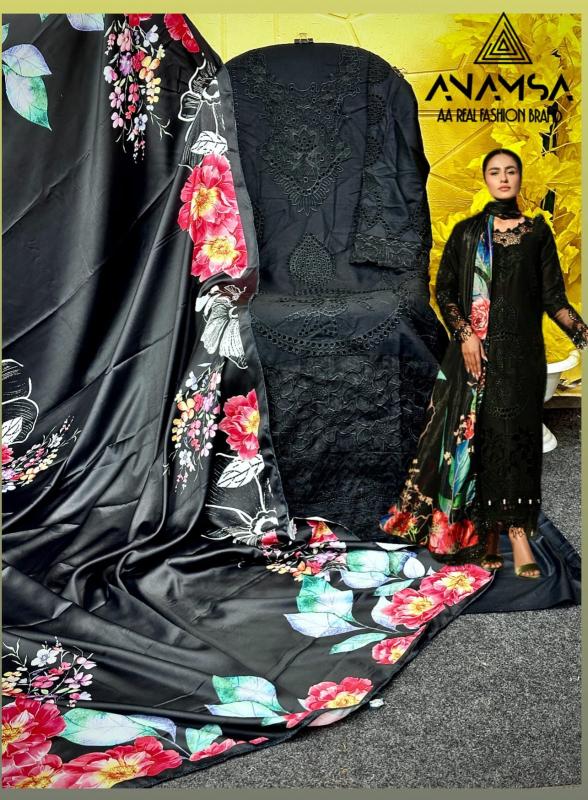 Anamsa 486 Rayon Pakistani Salwar Kameez wholesale catalog