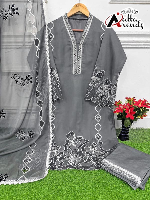 Atta Trendz 2741 Soft Orgenza salwar kameez Wholesale catalog