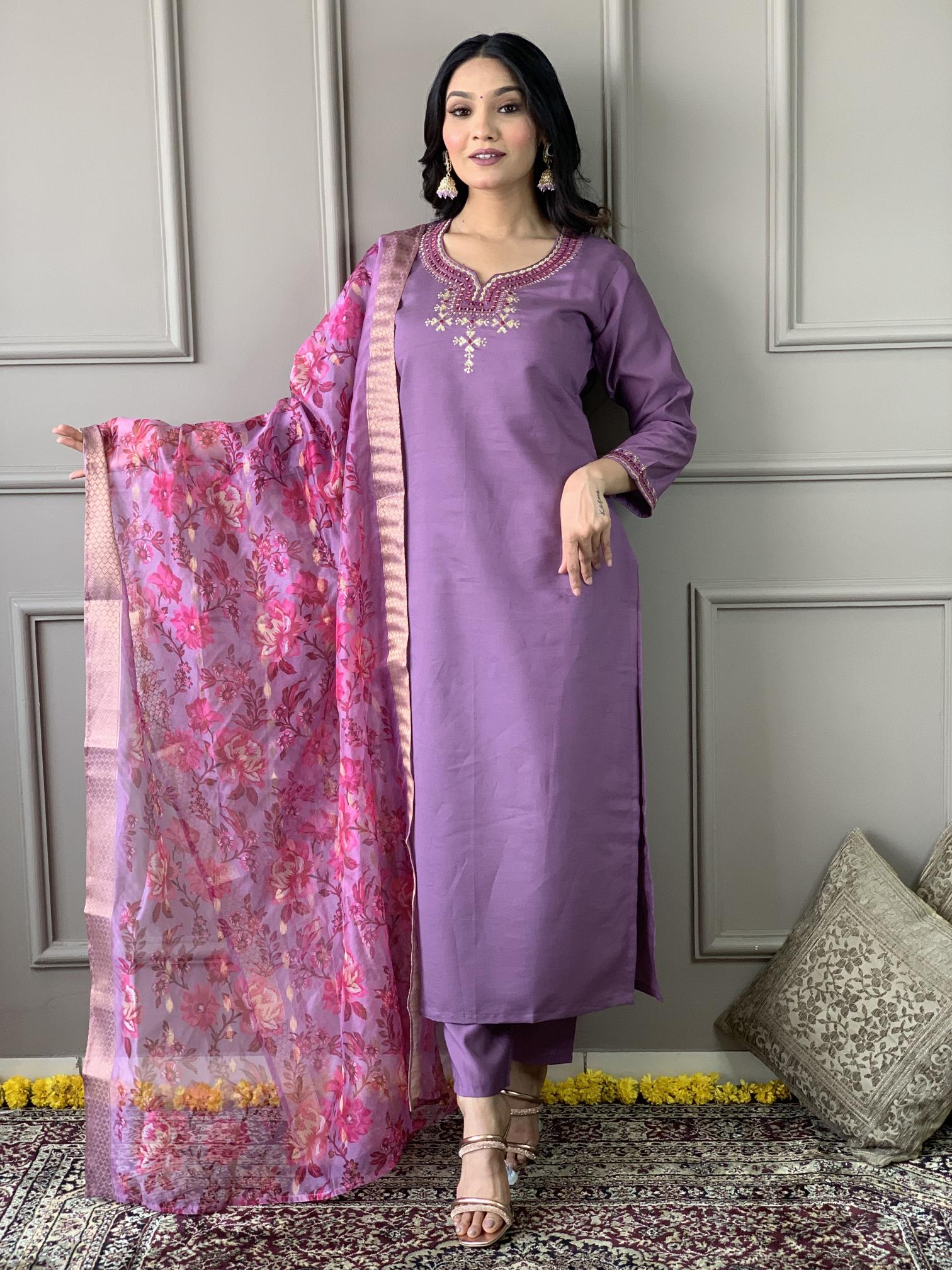 Avni 01 Viscose Chanderi Fancy Kurti Bottom With Dupatta wholesale catalog