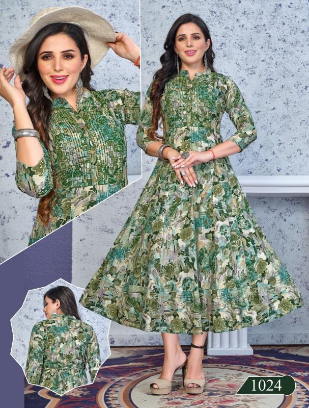 Beauty Queen Chic Rose-4 Kurti Wholesale catalog