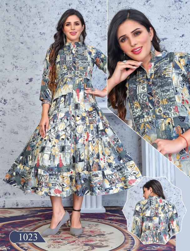 Beauty Queen Chic Rose-4 Kurti Wholesale catalog