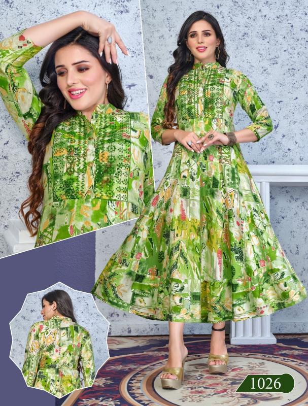 Beauty Queen Chic Rose-4 Kurti Wholesale catalog