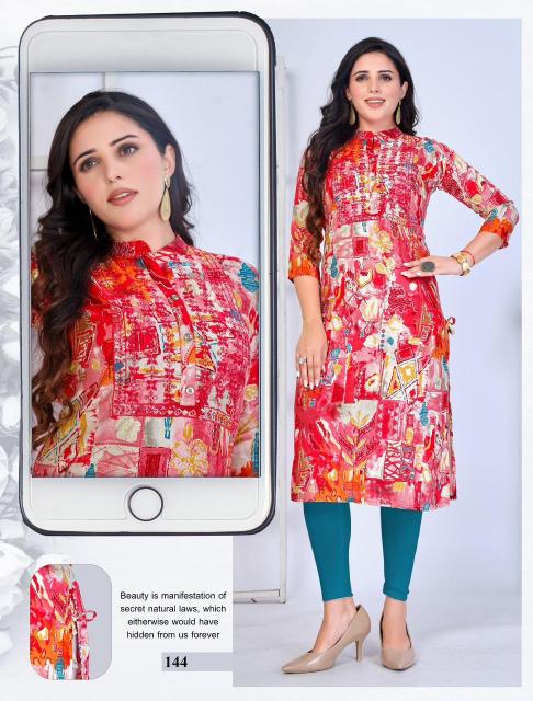BEAUTY QUEEN GORGEOUS YOU Kurti Wholesale catalog