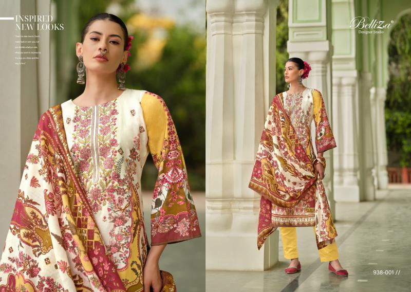 Belliza Naira Vol 60 Cotton Digital Printed Dress Material wholesale catalog