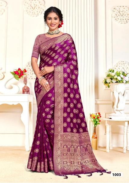 BUNAWAT PARASMANI VOL 1 Silk Saree Wholesale catalog