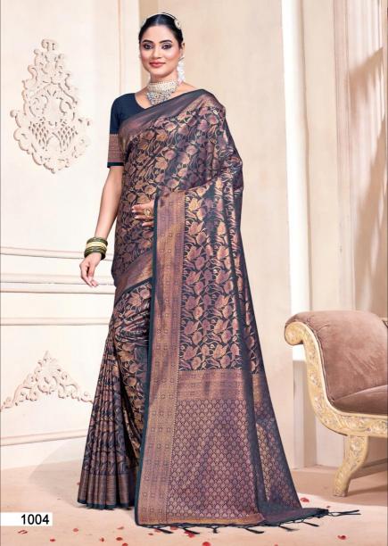 BUNAWAT Rajwadi Vol 09 Banarasi Silk Saree Wholesale catalog