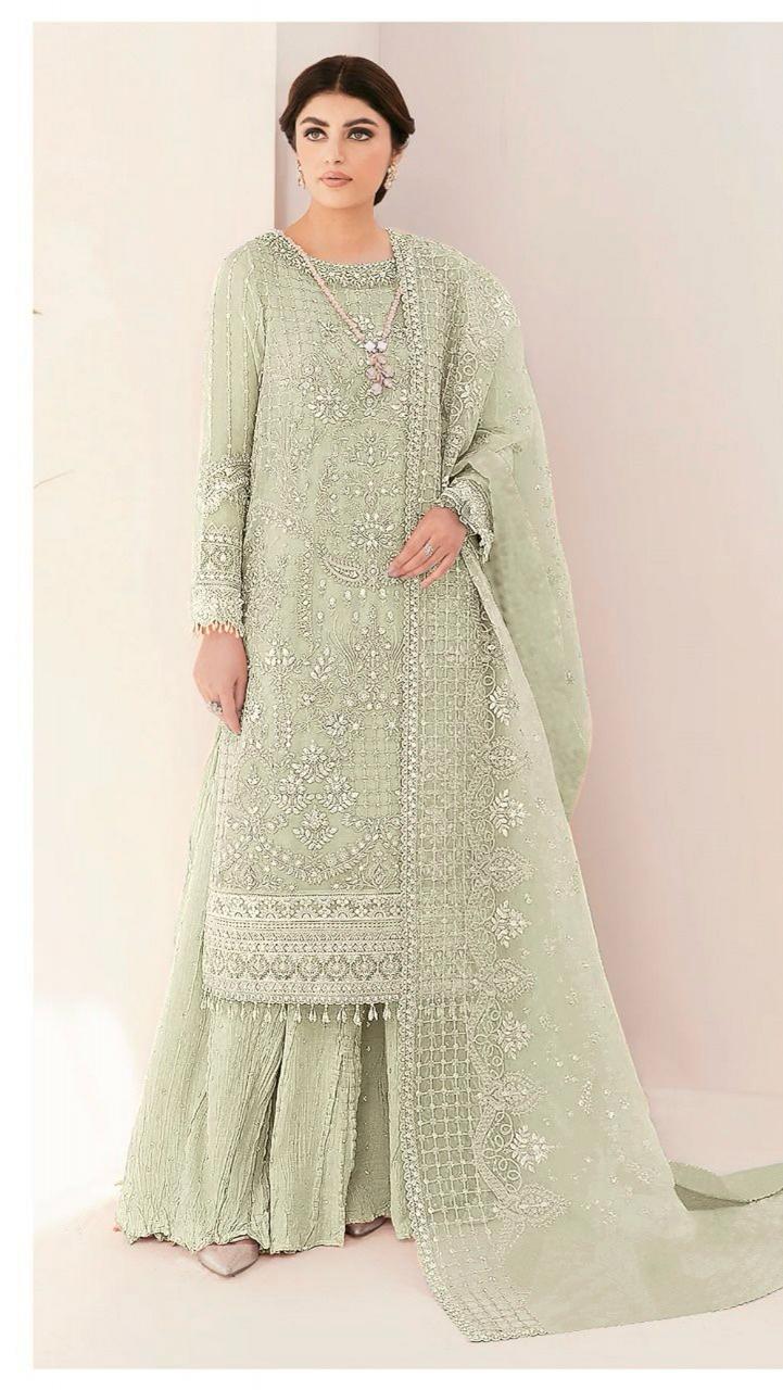 Ct 1643 A To D Embroidered Pakistani Salwar Kameez wholesale catalog