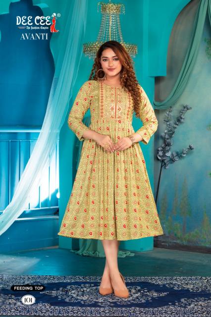 DEECEE AVANTI Kurti Wholesale catalog