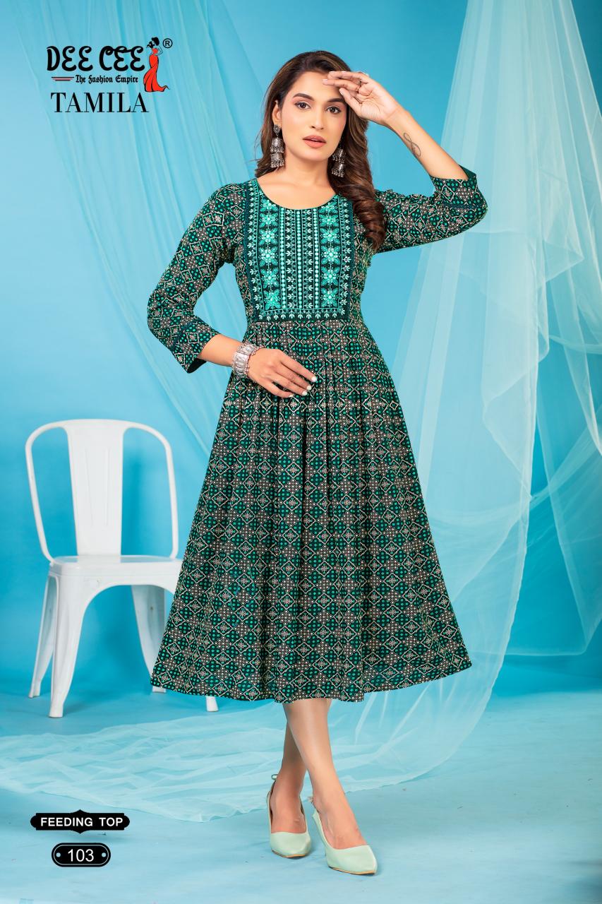 DeeCee TAMILA Kurti Wholesale catalog
