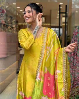 Dhruvi 02 Natural Crepe Kurti Bottom With Dupatta wholesale catalog