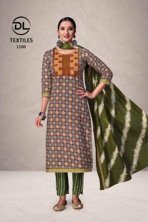 DL Top Secret Vol-1 – Kurti Pant With Dupatta - Wholesale Catalog