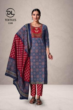 DL Top Secret Vol-1 – Kurti Pant With Dupatta - Wholesale Catalog