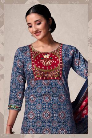 DL Top Secret Vol-1 – Kurti Pant With Dupatta - Wholesale Catalog