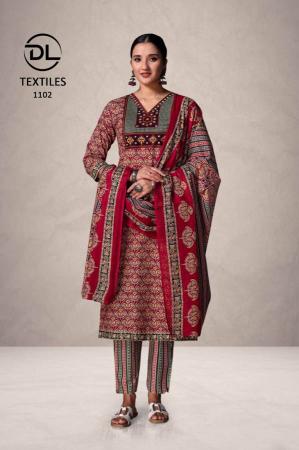 DL Top Secret Vol-1 – Kurti Pant With Dupatta - Wholesale Catalog