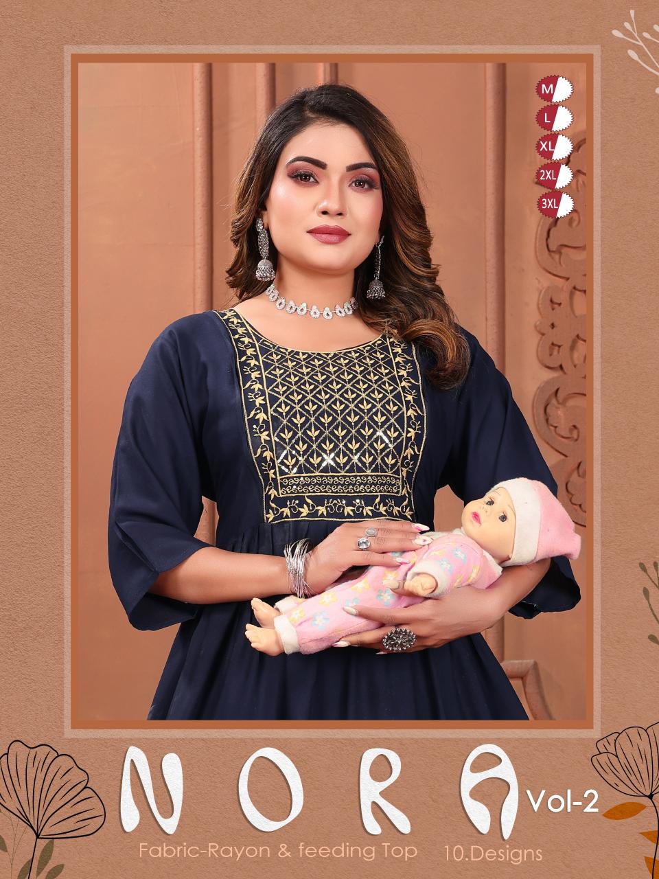 FASHION TALK NORA VOL2 KURTI wholesale catalog