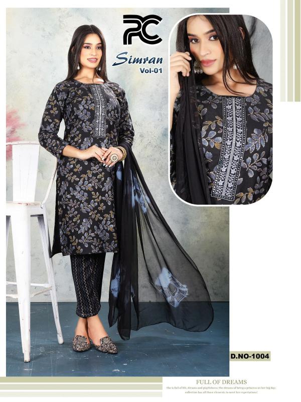 FASHION TALK PC SIMRAN VOL.1.0 Kurti Wholesale catalog