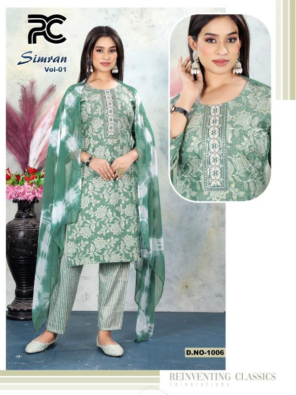FASHION TALK PC SIMRAN VOL.1.0 Kurti Wholesale catalog