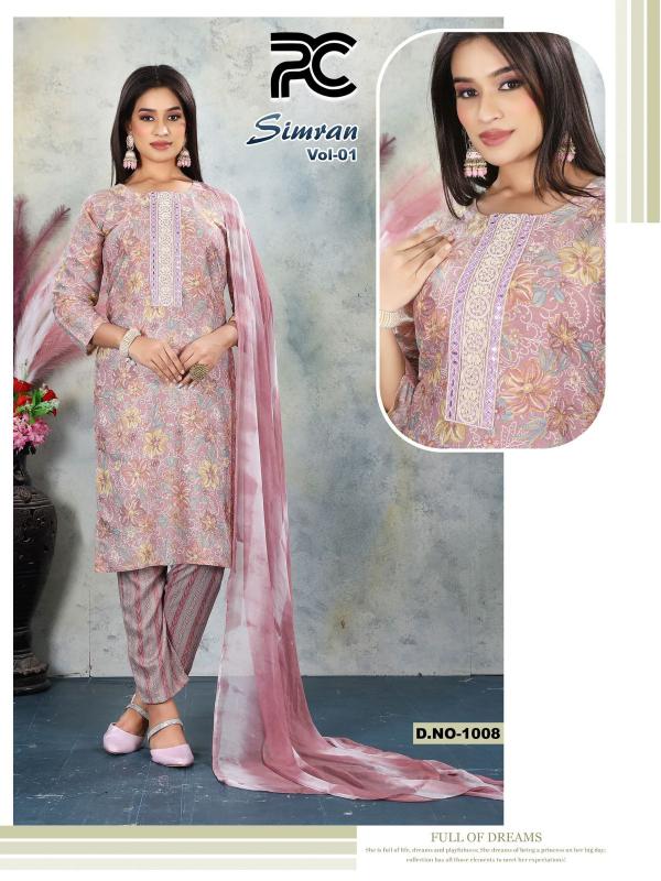 FASHION TALK PC SIMRAN VOL.1.0 Kurti Wholesale catalog