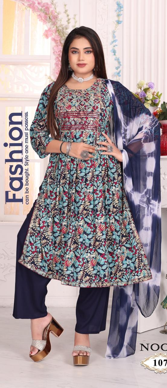Ft Noori Vol 1 Rayon Printed Kurti wholesale catalog