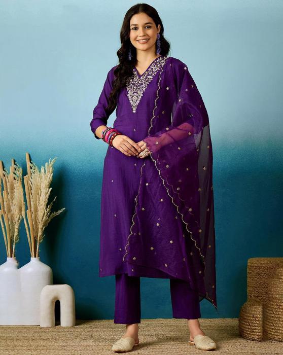 Geet 01 Chanderi Fancy Kurti wholesale catalog