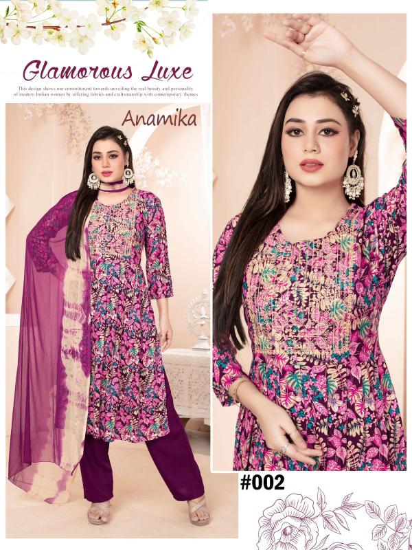 GOLDEN ANAMIKA VOL2 KURTA wholesale catalog