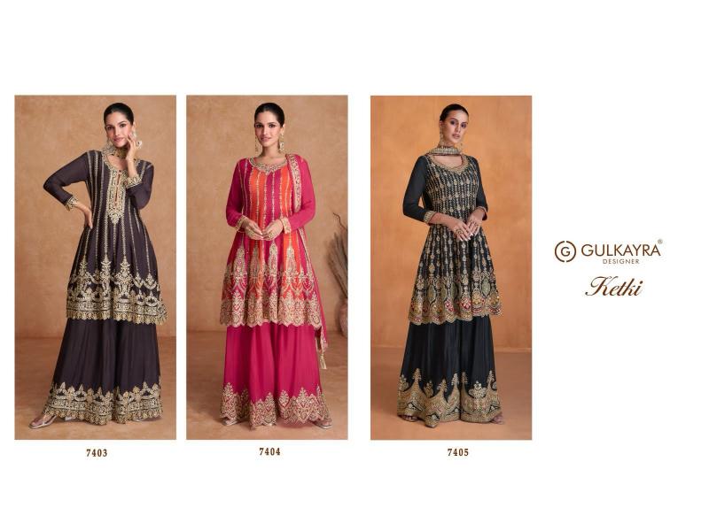 Gulkayra Designer Ketki salwar kameez wholesale catalog