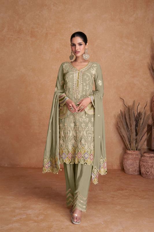 Gulkayra Liyana Vol 1 Chinon Designer Salwar Suits Wholesale catalog
