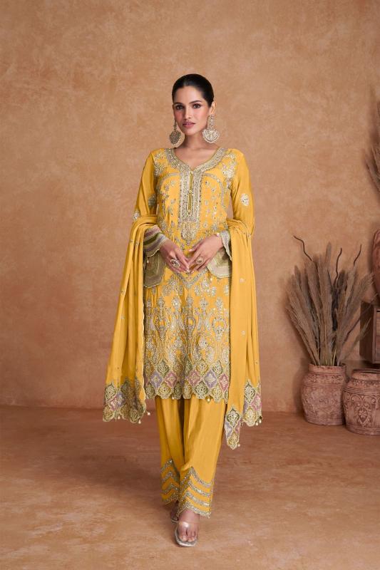 Gulkayra Liyana Vol 1 Chinon Designer Salwar Suits Wholesale catalog