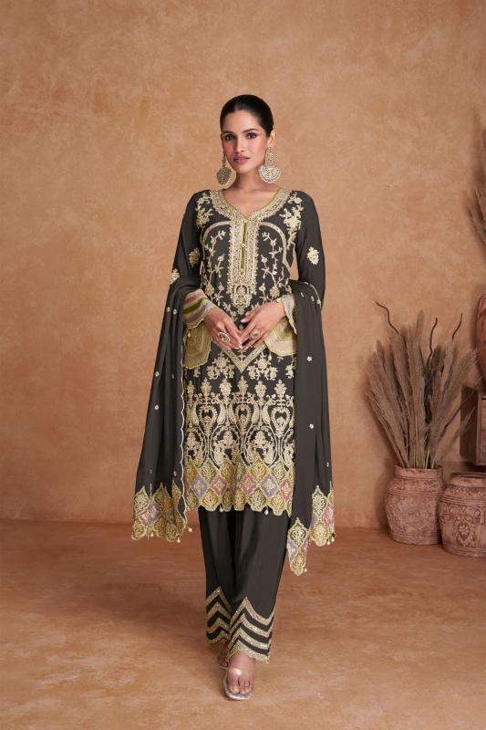 Gulkayra Liyana Vol 1 Chinon Designer Salwar Suits Wholesale catalog