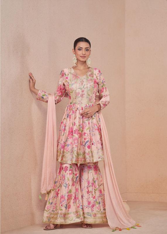 Gulkayra Vanshika Chinon Digital Printed Salwar Suits Wholesale catalog
