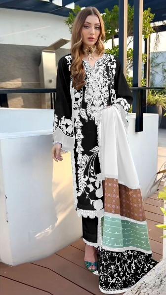 Hazzel 087 A And B Rayon Salwar Kameez  wholesale catalog