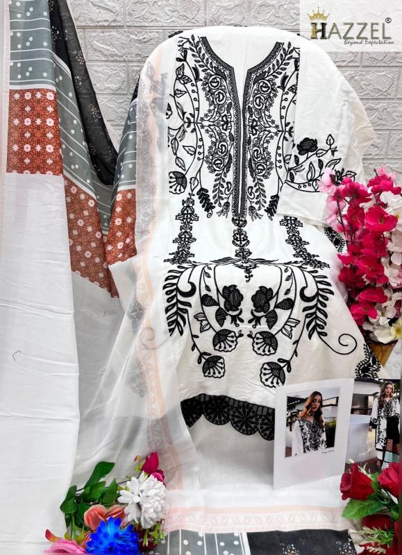 Hazzel 087 A And B Rayon Salwar Kameez  wholesale catalog
